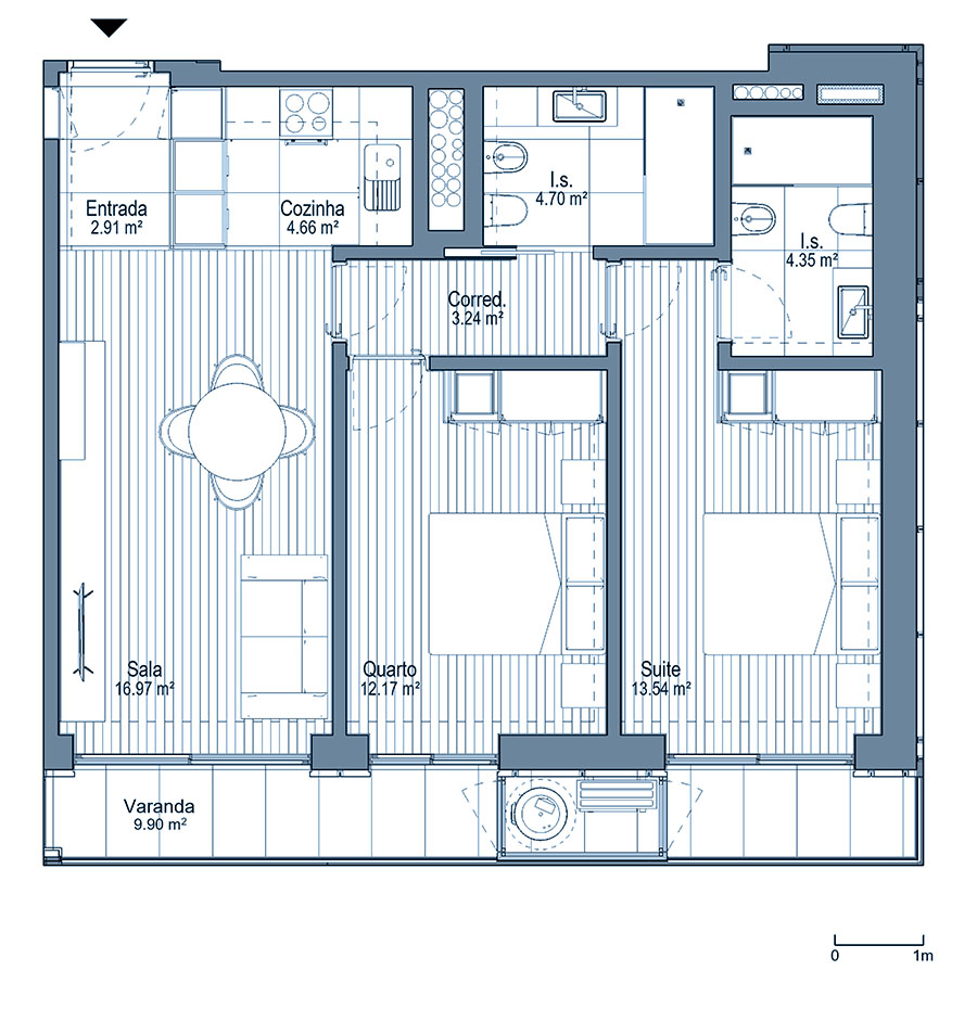 0 - Floor Plan - AK - Planta do 4º andar