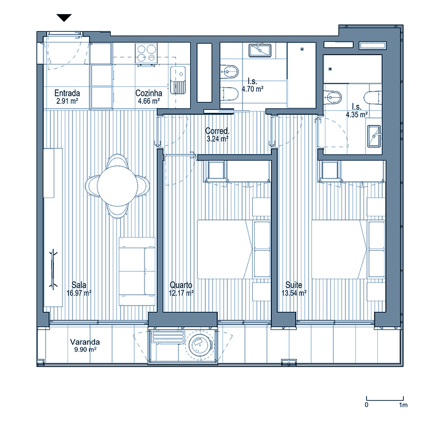 0 - Floor Plan - AT - Planta do 5º andar