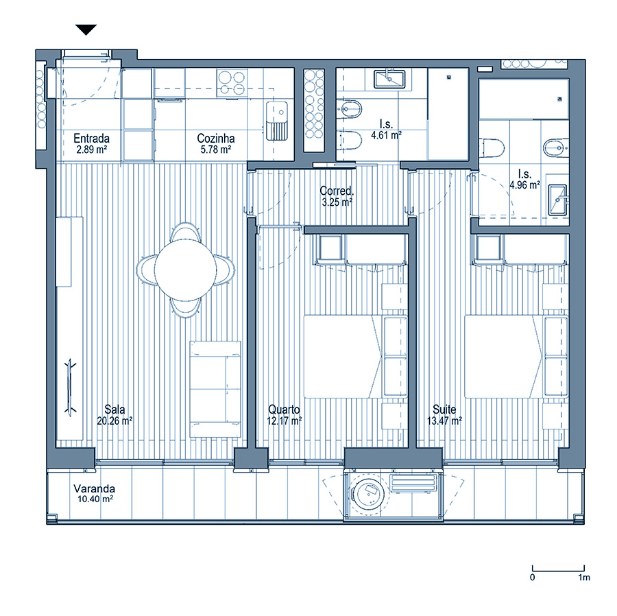 0 - Floor Plan - AX - Planta do 6º andar