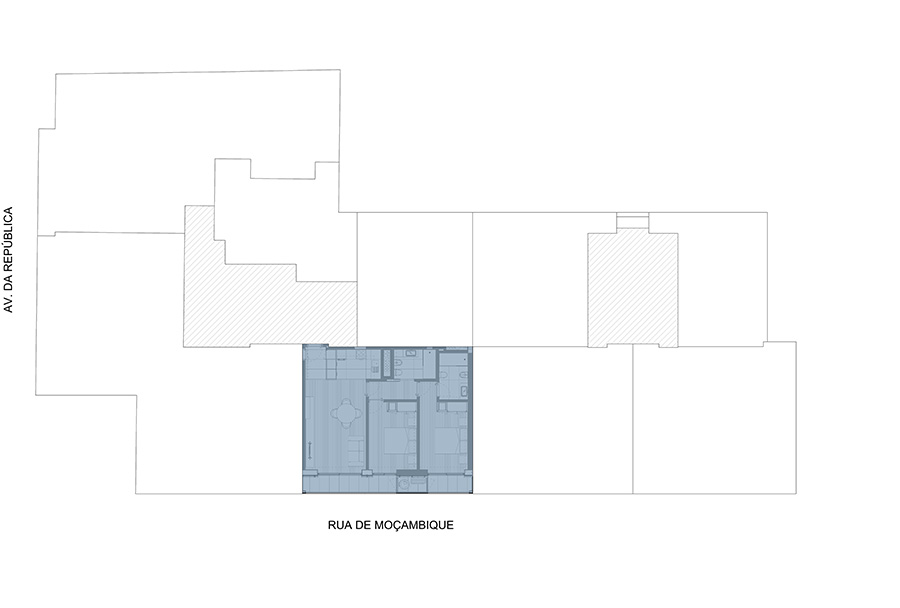 0 - Floor Plan - N - Planta do 2º andar