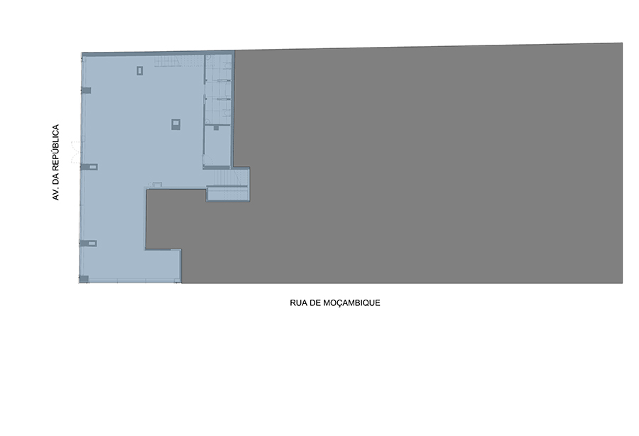 0 - Floor Plan - Planta de localizaç╞o - Fracç╞o A - RC0 (Av- da República)