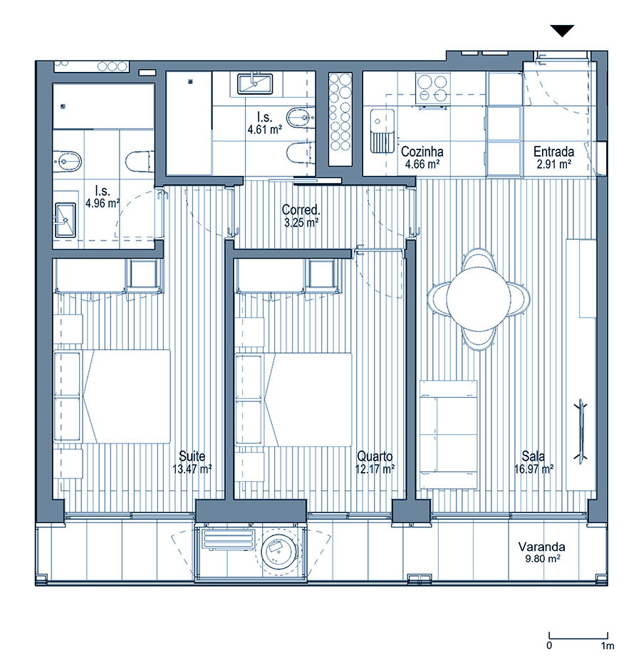 0 - Floor Plan - R - Planta do 2º andar 0 - Floor Plan - R - Planta do 2º andar