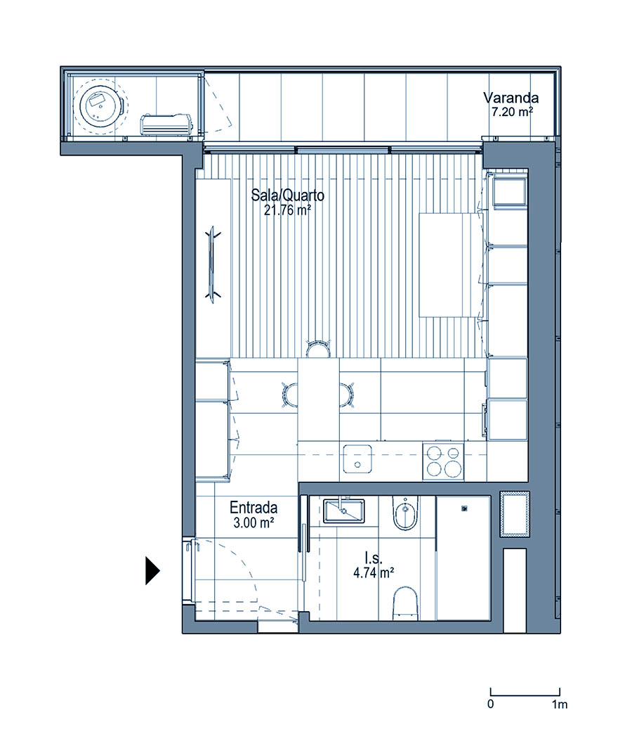 0 - Floor Plan - Fracçao AC - Planta do 3º andar 0 - Floor Plan - Fracçao AC - Planta do 3º andar