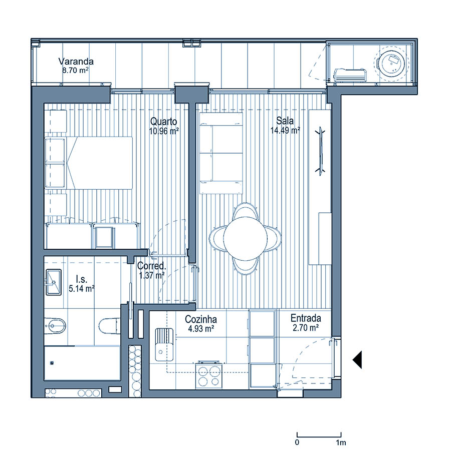 0 - Floor Plan - Fracçao AI - Planta do 4º andar 0 - Floor Plan - Fracçao AI - Planta do 4º andar