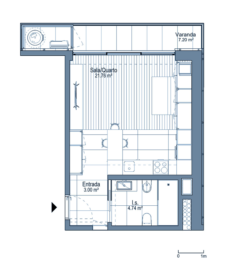 0 - Floor Plan - Fracçao AL - Planta do 4º andar 0 - Floor Plan - Fracçao AL - Planta do 4º andar